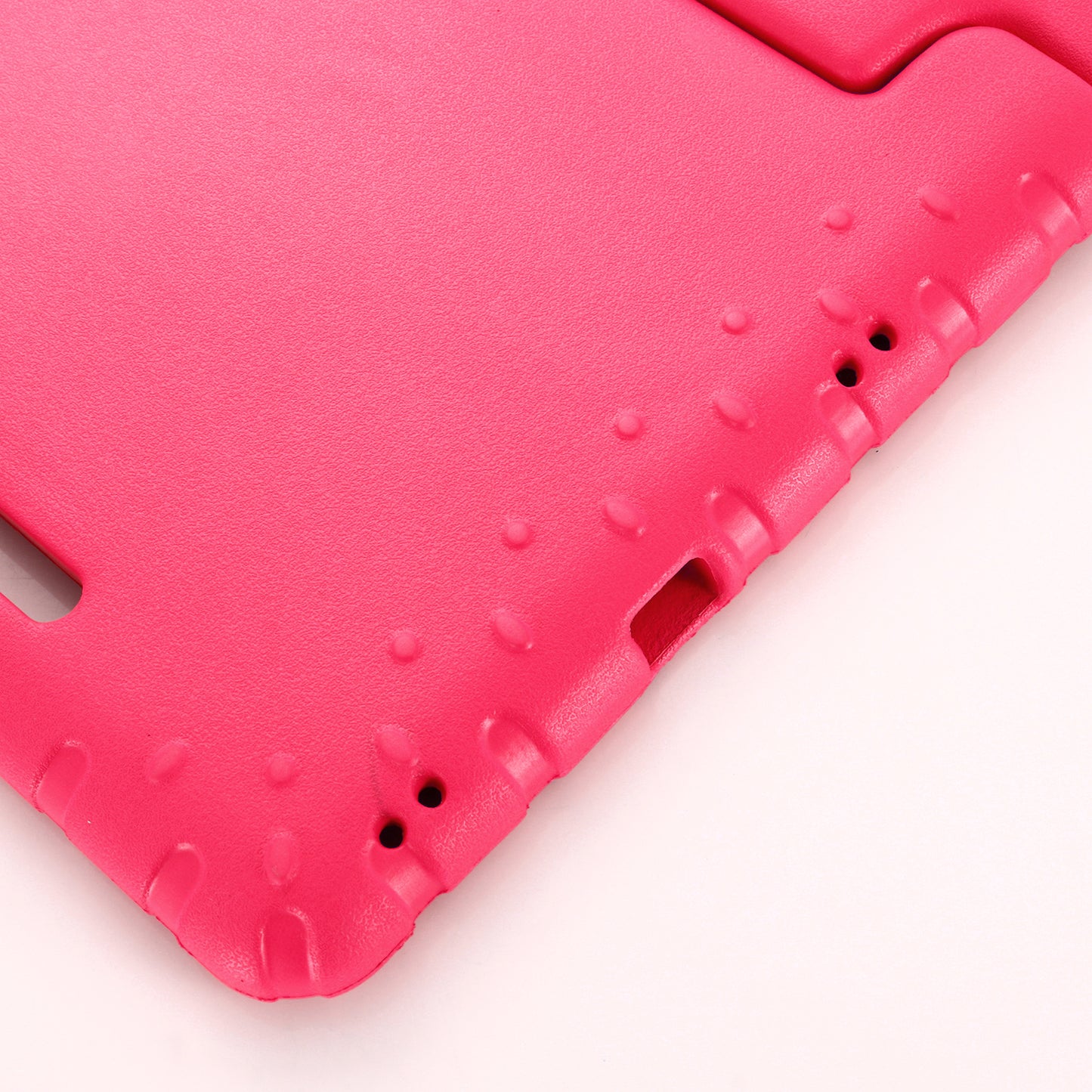 For Samsung Galaxy Tab S9 / S9 FE Protective EVA Kids Cover Handle Kickstand Shockproof Tablet Case - Rose