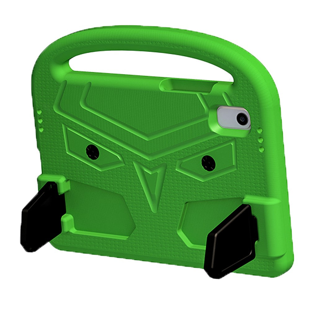 For Lenovo Tab M9 Sparrow Style EVA Case Foldable Kickstand Tablet Protective Cover with Portable Handle - Green