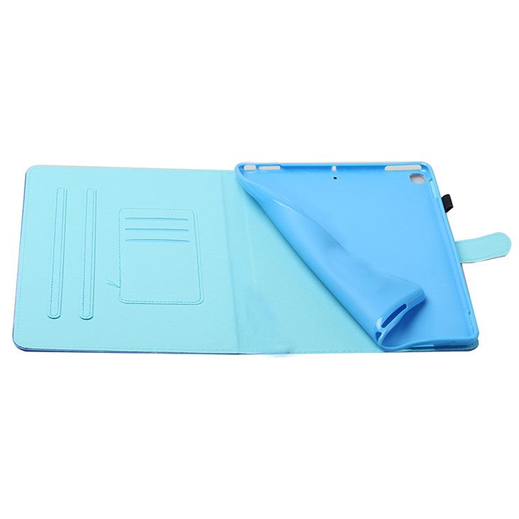 For Samsung Galaxy Tab A9+ Case Card Holder Tablet Stand Cover - Sunflower