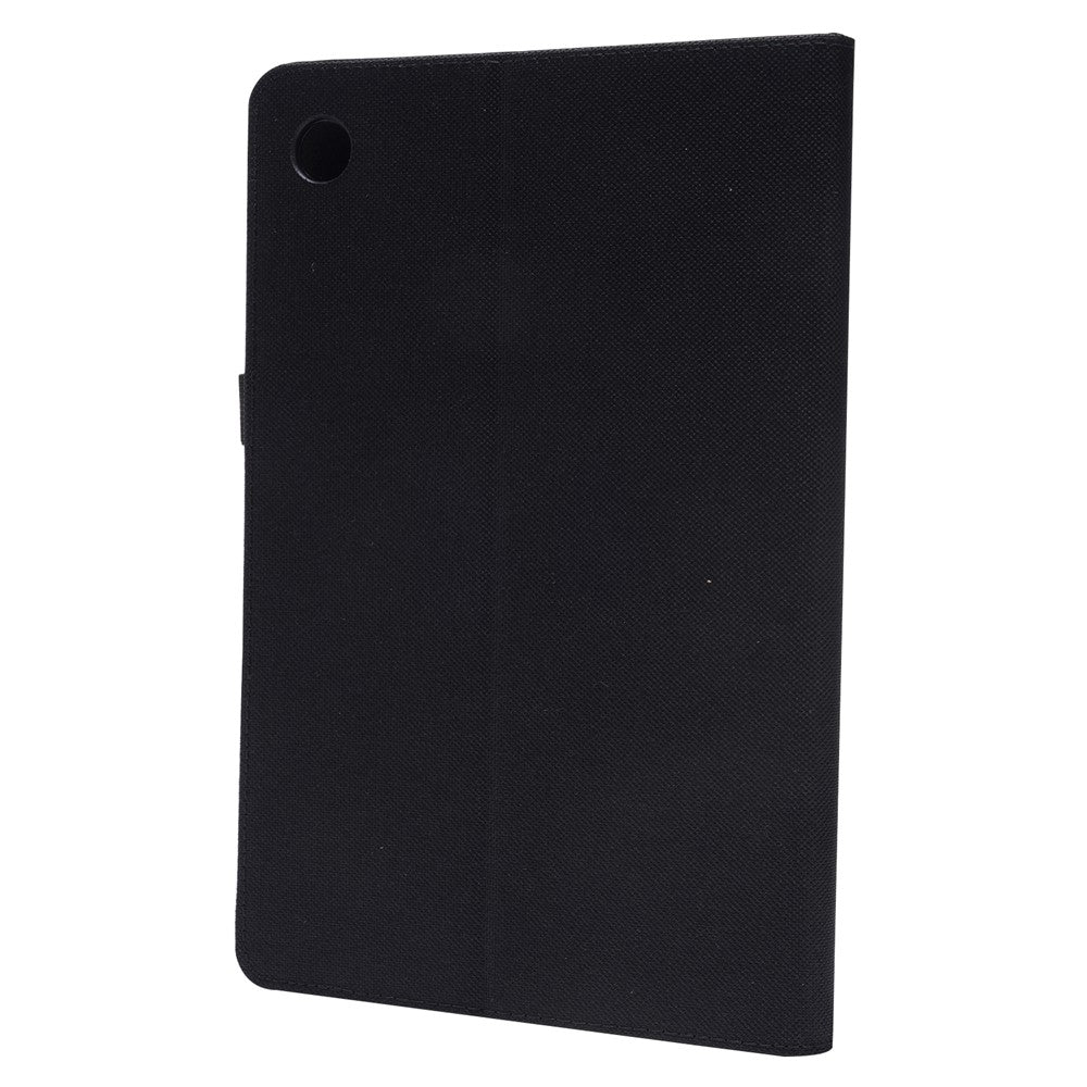 For Lenovo Tab M10 (Gen 3) Leather Case Business Folio Stand Tablet Cover with Card Slot - Black