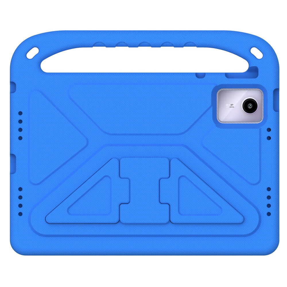 For Lenovo Tab M11 / Xiaoxin Pad 11 2024 Case EVA Handle Kickstand Tablet Cover - Blue