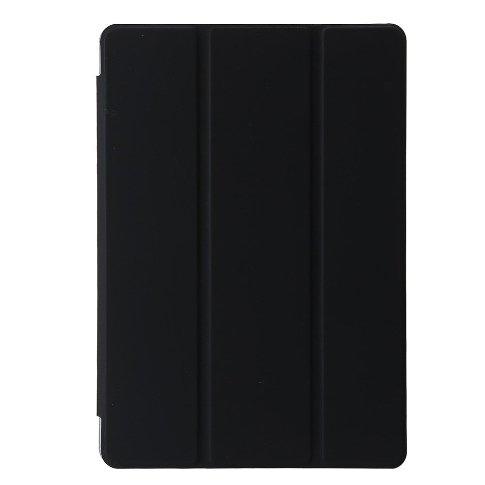 For Lenovo Tab M11 / Xiaoxin Pad 11 2024 Case TPU+Acrylic+PU Tablet Cover with Tri-fold Stand - Black