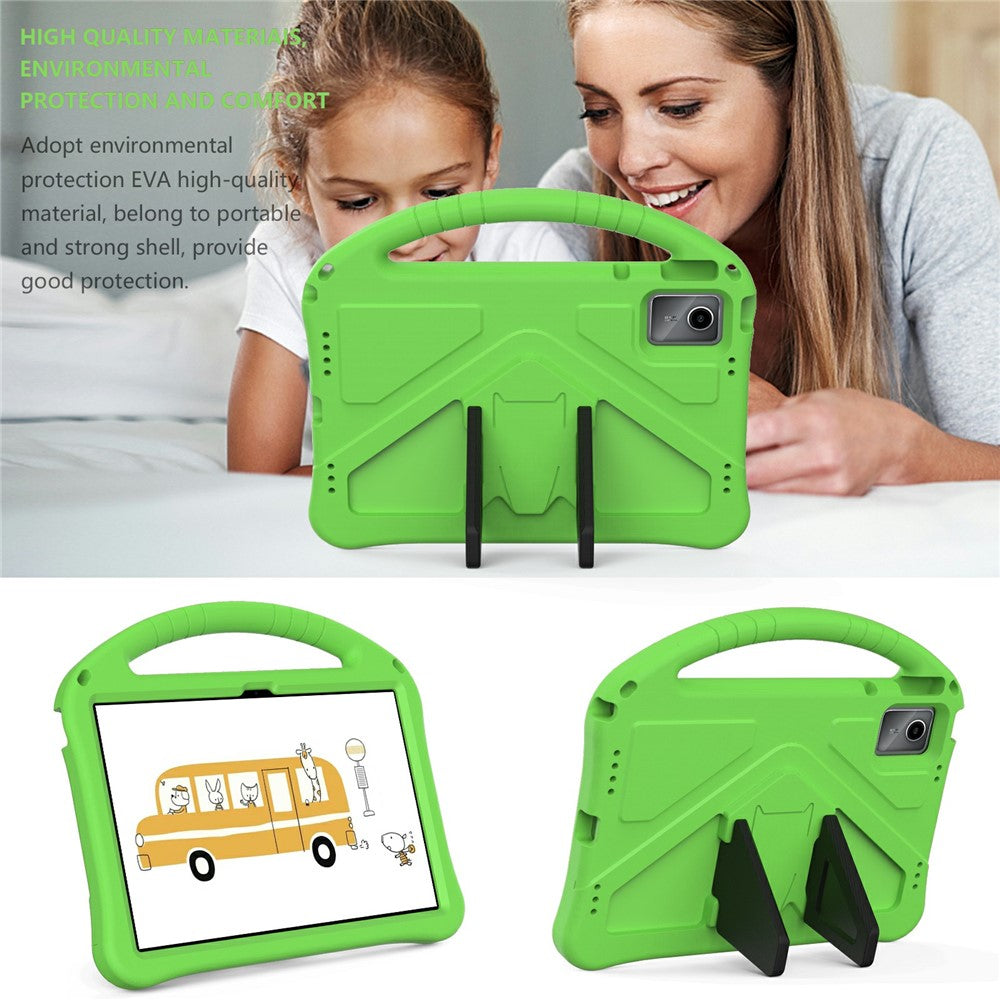 For Lenovo Tab M11 / Xiaoxin Pad 11 2024 Tablet Case with Handle Drop Proof EVA Cover - Green