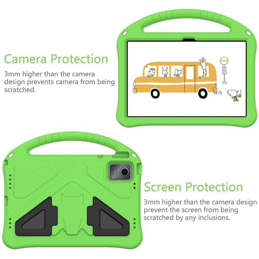 For Lenovo Tab M11 / Xiaoxin Pad 11 2024 Tablet Case with Handle Drop Proof EVA Cover - Green