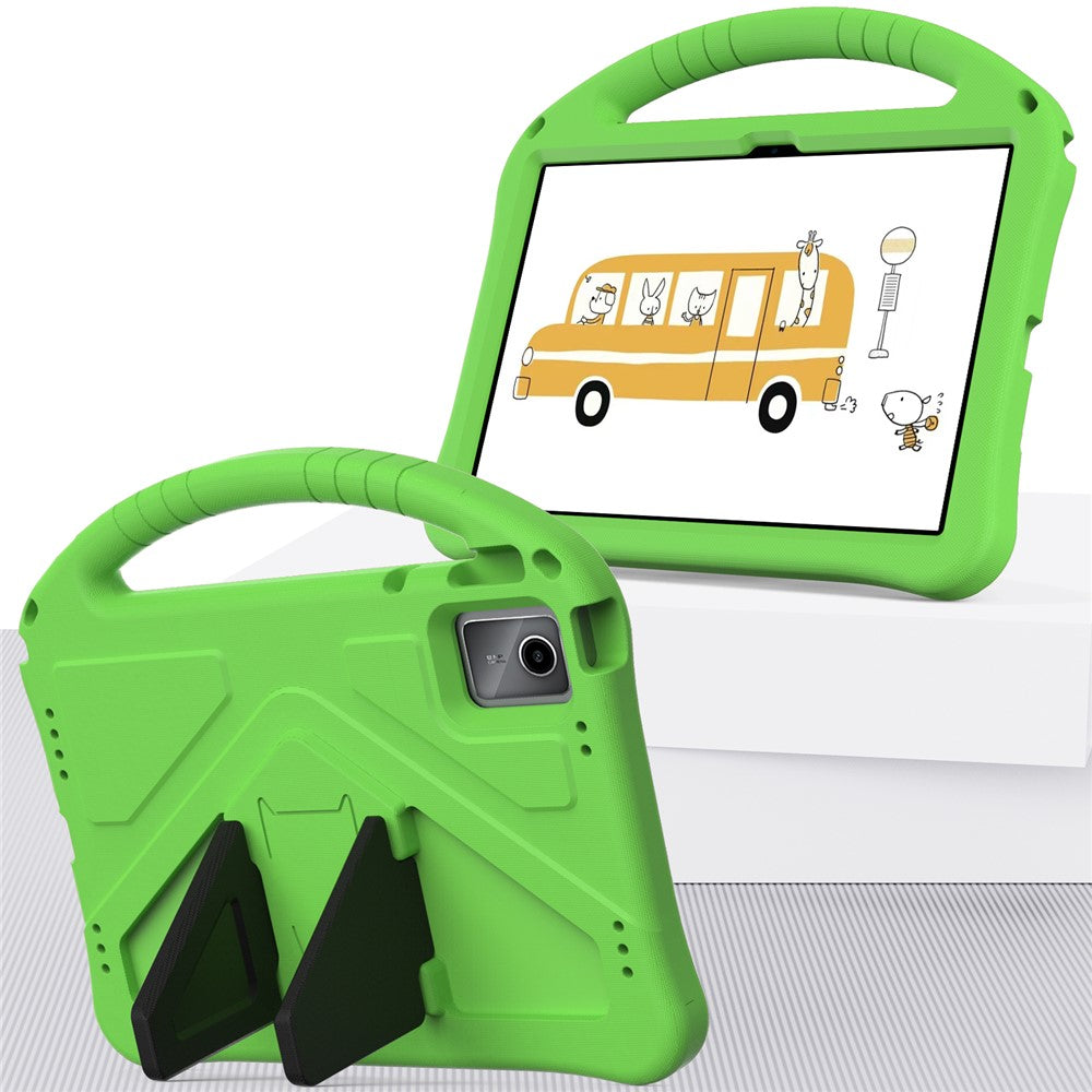 For Lenovo Tab M11 / Xiaoxin Pad 11 2024 Tablet Case with Handle Drop Proof EVA Cover - Green