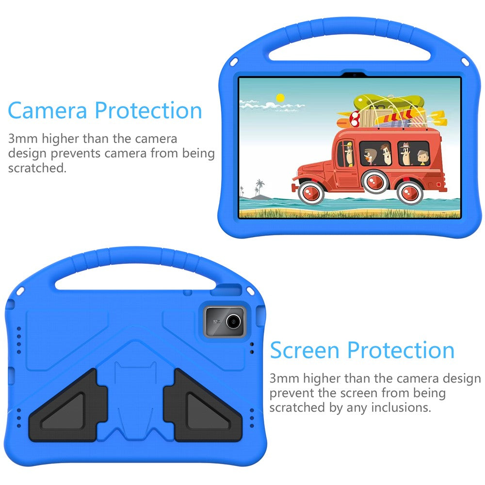 For Lenovo Tab M11 / Xiaoxin Pad 11 2024 Tablet Case with Handle Drop Proof EVA Cover - Blue