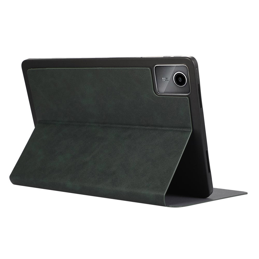 For Lenovo Tab M11 / Xiaoxin Pad 11 2024 Tablet Case Auto Sleep / Wake Folio Stand Cover - Green