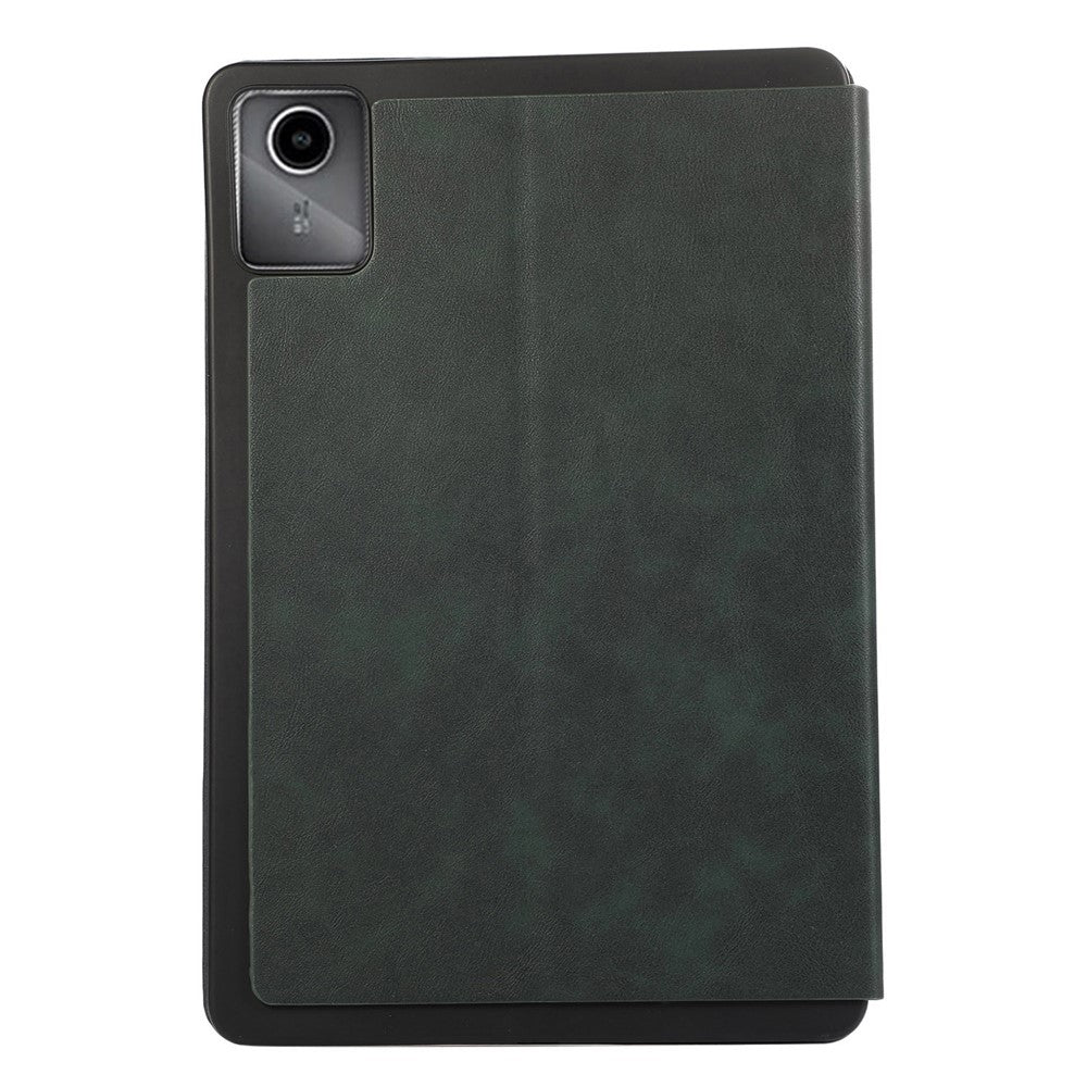 For Lenovo Tab M11 / Xiaoxin Pad 11 2024 Tablet Case Auto Sleep / Wake Folio Stand Cover - Green