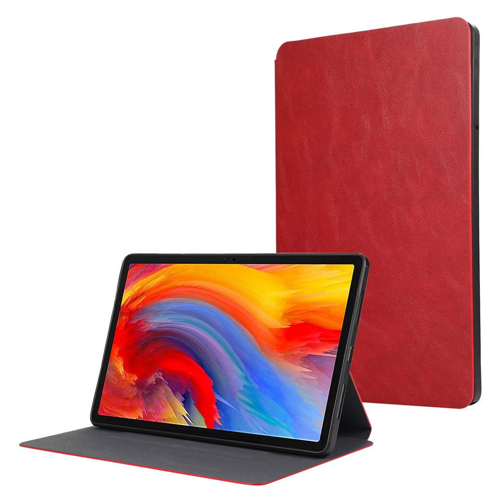 For Lenovo Tab M11 / Xiaoxin Pad 11 2024 Tablet Case Auto Sleep / Wake Folio Stand Cover - Red