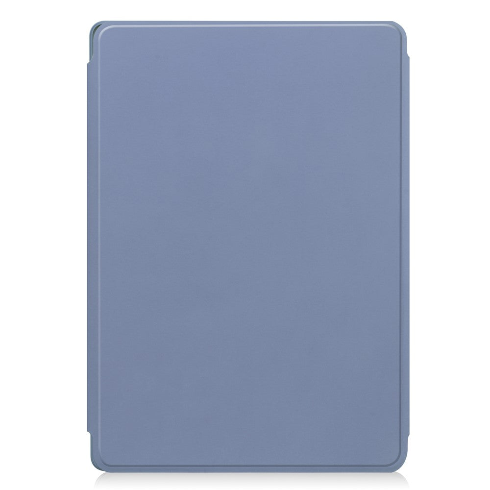 For Lenovo Tab M11 / Xiaoxin Pad 11 2024 Case PU+Acrylic Tablet Stand Cover with Bluetooth-compatible Keyboard - Purple