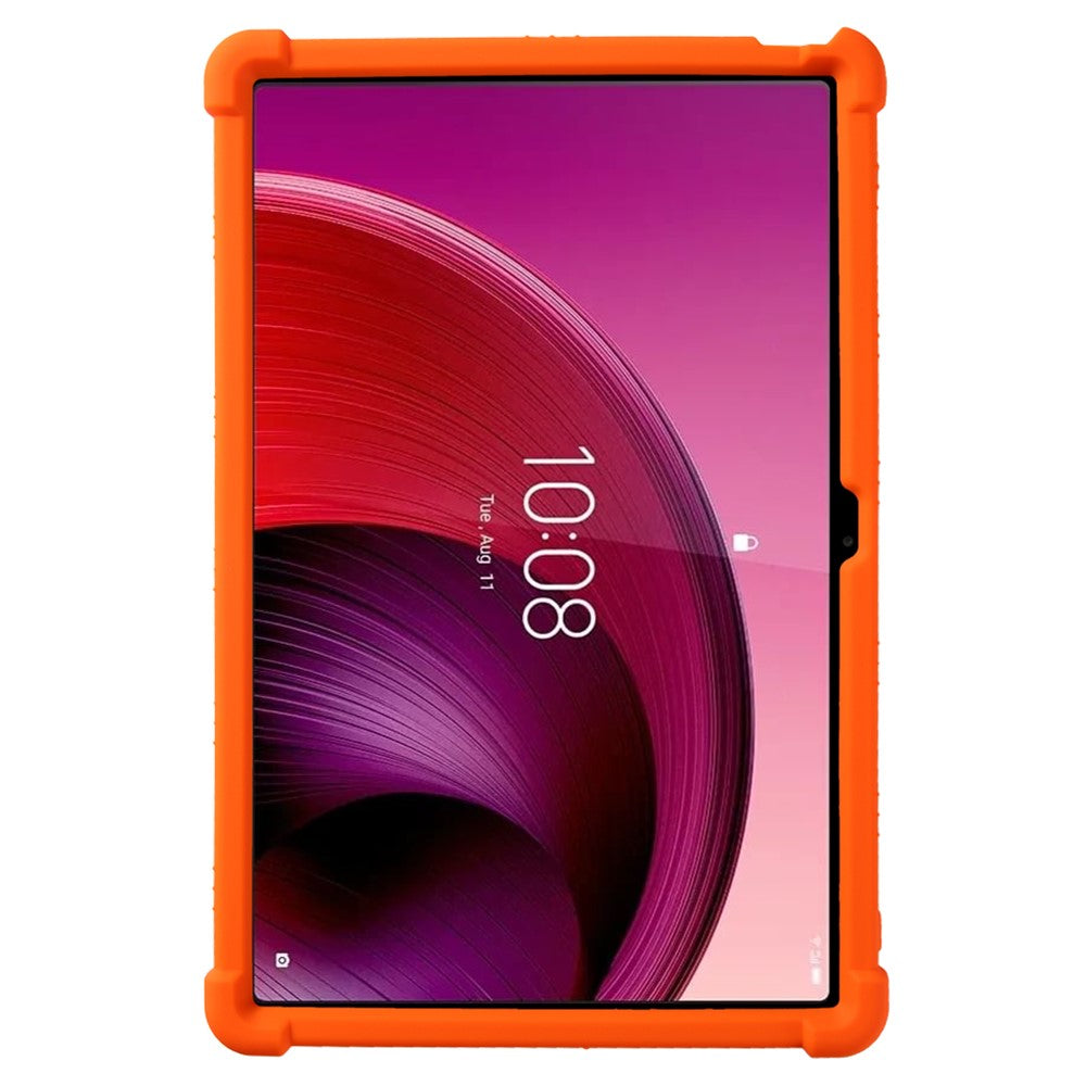 For Lenovo Xiaoxin Pad Pro 12.7 inch Tablet Case Kickstand Protective Cover - Orange