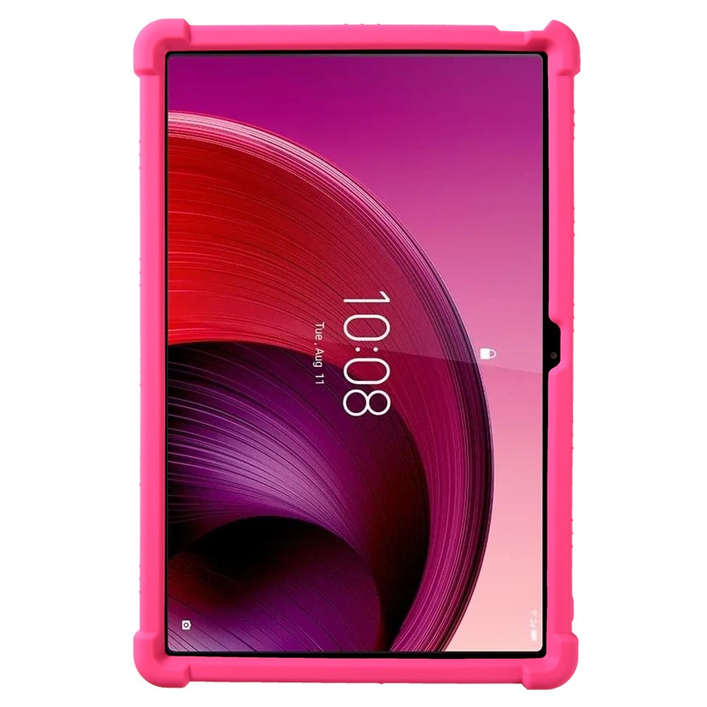 For Lenovo Xiaoxin Pad Pro 12.7 inch Tablet Case Kickstand Protective Cover - Rose
