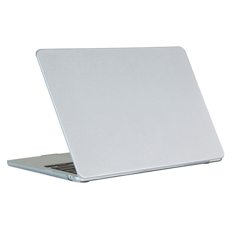 For MacBook Air 13 inch (2025) / (2024) A3113 M3 / (2022) A2681 Case Hard PC Drop-Resistant Laptop Protective Cover - Grey