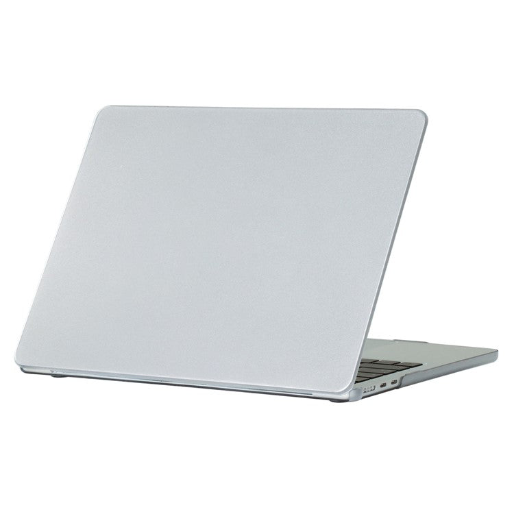 For MacBook Air 13 inch (2025) / (2024) A3113 M3 / (2022) A2681 Case Hard PC Drop-Resistant Laptop Protective Cover - Grey