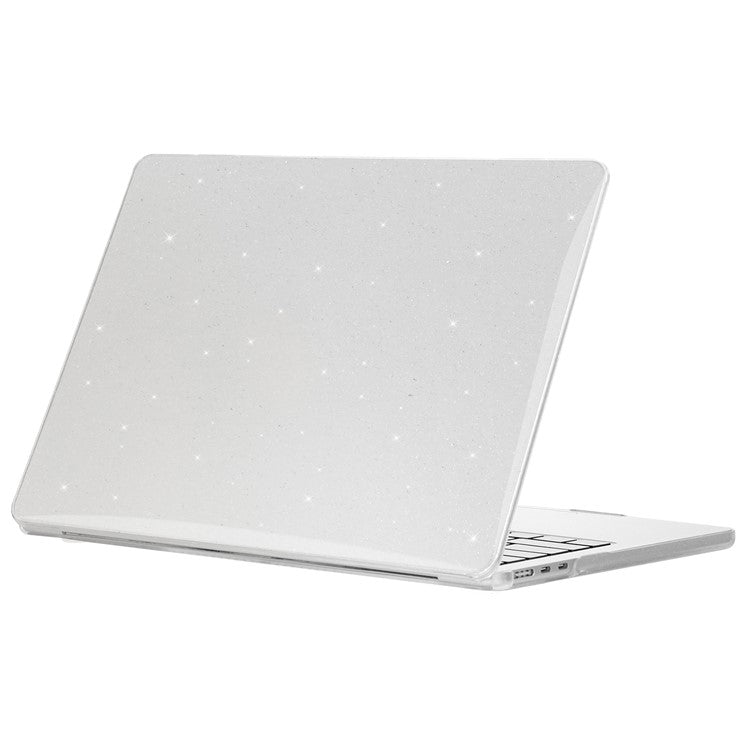For Macbook Air 15 inch (2025) / (2024) M3 A3114(2023) M2 A2941 Laptop Case Plastic Starry Sky Notebook Shell - Transparent