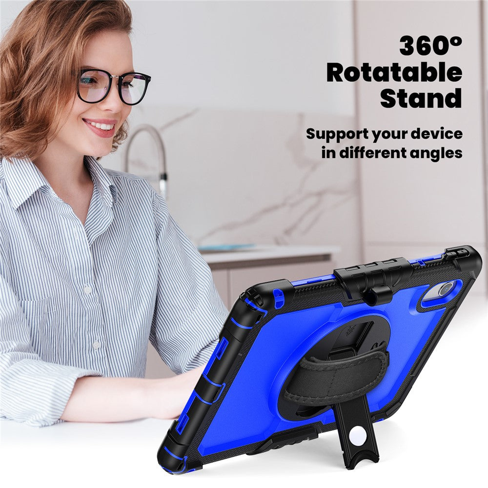 For Lenovo Xiaoxin Pad 11 2025 / 2024 / Idea Tab / K11 Gen 2 / M11 / K11 LTE (2024) Case PC+Silicone Tablet Cover - Dark Blue+Black