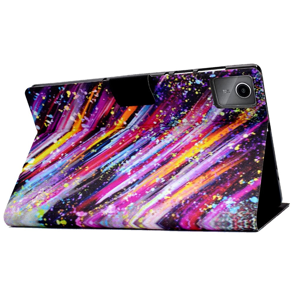 For Lenovo Tab M11 / Xiaoxin Pad 11 2024 Case Stand Pattern Printed Tablet Shell - Shooting Star