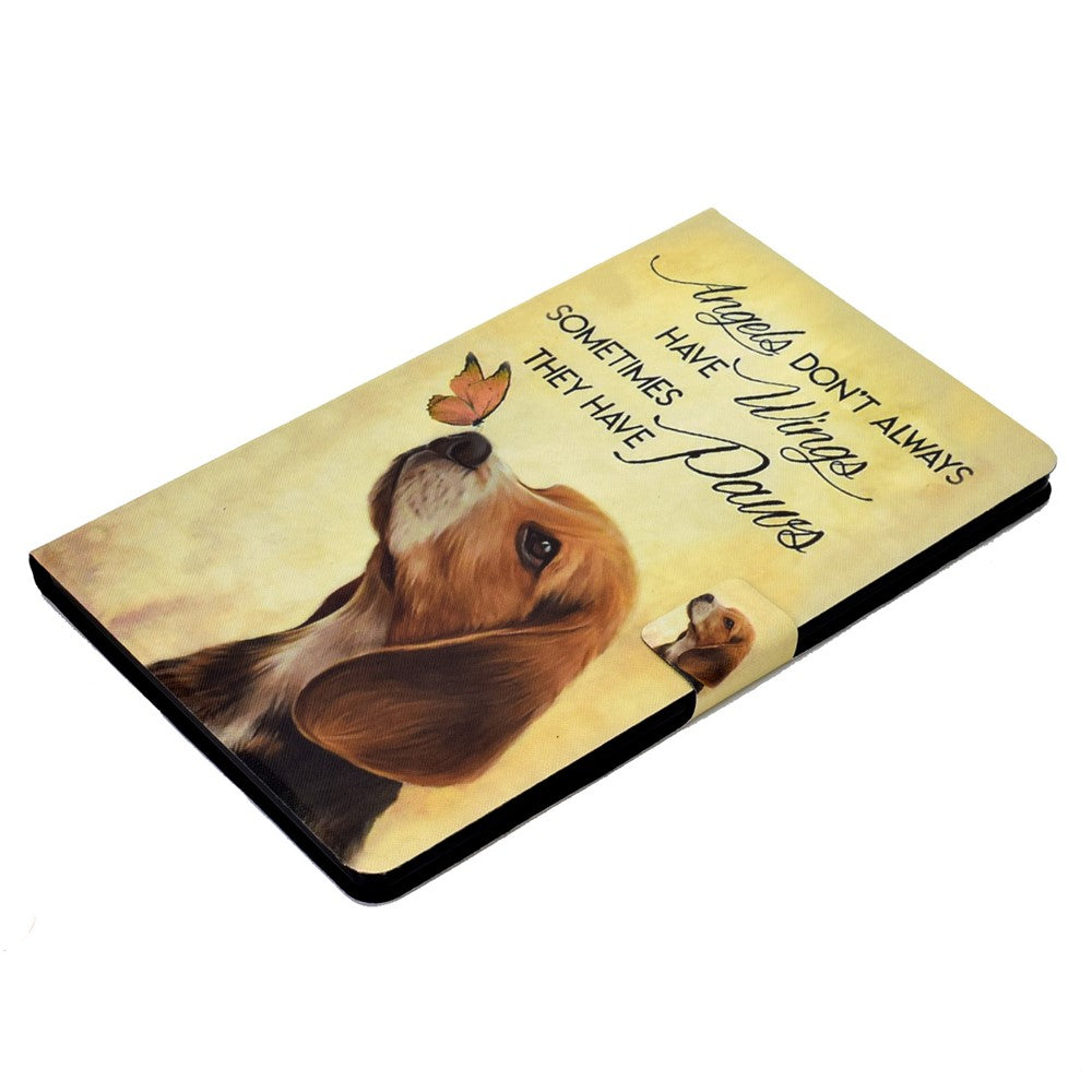 For Lenovo Tab M11 / Xiaoxin Pad 11 2024 Case Stand Pattern Printed Tablet Shell - Butterfly and Dog