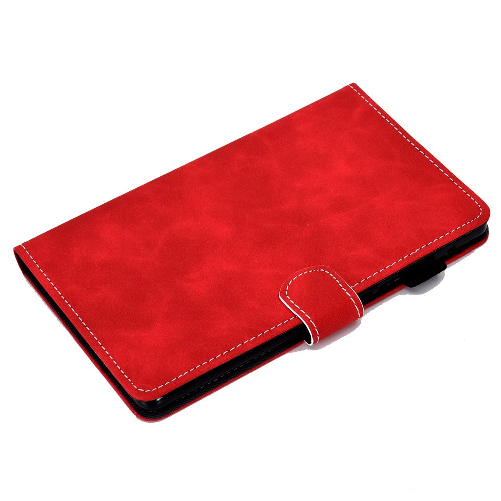 For Lenovo Tab M11 / Xiaoxin Pad 11 2024 Tablet Cover Shockproof Leather Card Holder Stand Case - Red