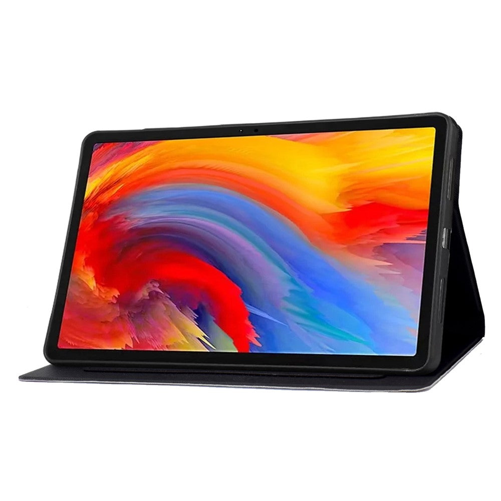 For Lenovo Tab M11 / Xiaoxin Pad 11 2024 Case Card Holder Pattern Leather Tablet Cover - Waterdrop