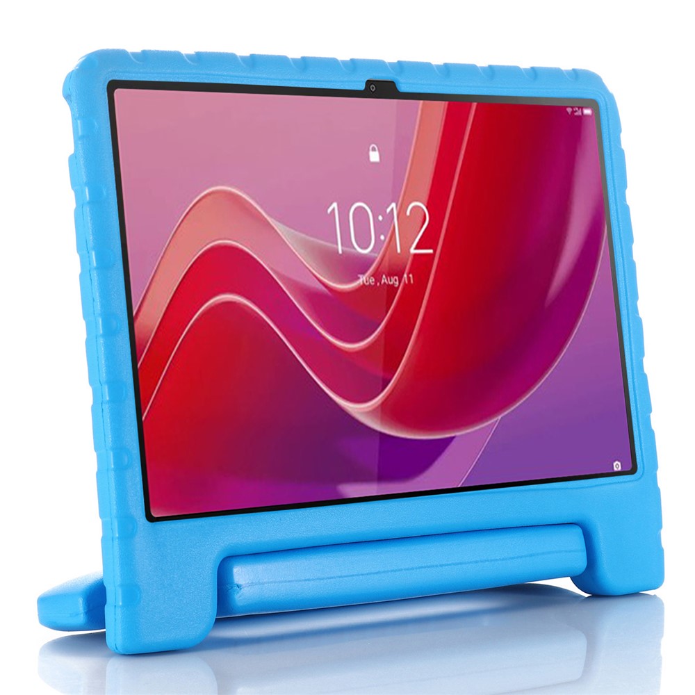 For Lenovo Tab M11 / Xiaoxin Pad 11 2024 Case Handle Kickstand EVA Tablet Cover - Blue