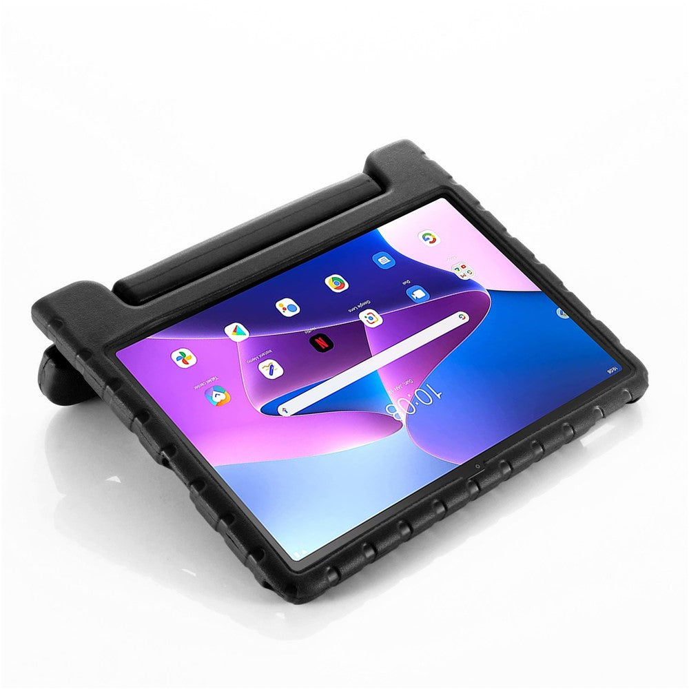 For Lenovo Tab M11 / Xiaoxin Pad 11 2024 Case Handle Kickstand EVA Tablet Cover - Black