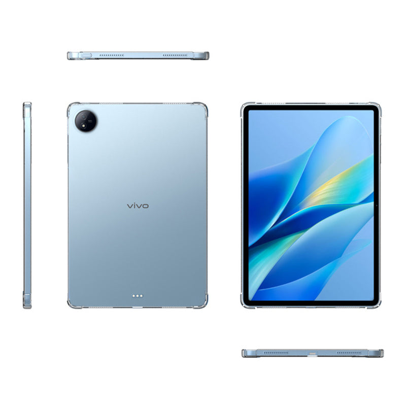 For vivo Pad3 Pro Tablet Case Four Corner Protection Clear TPU Cover