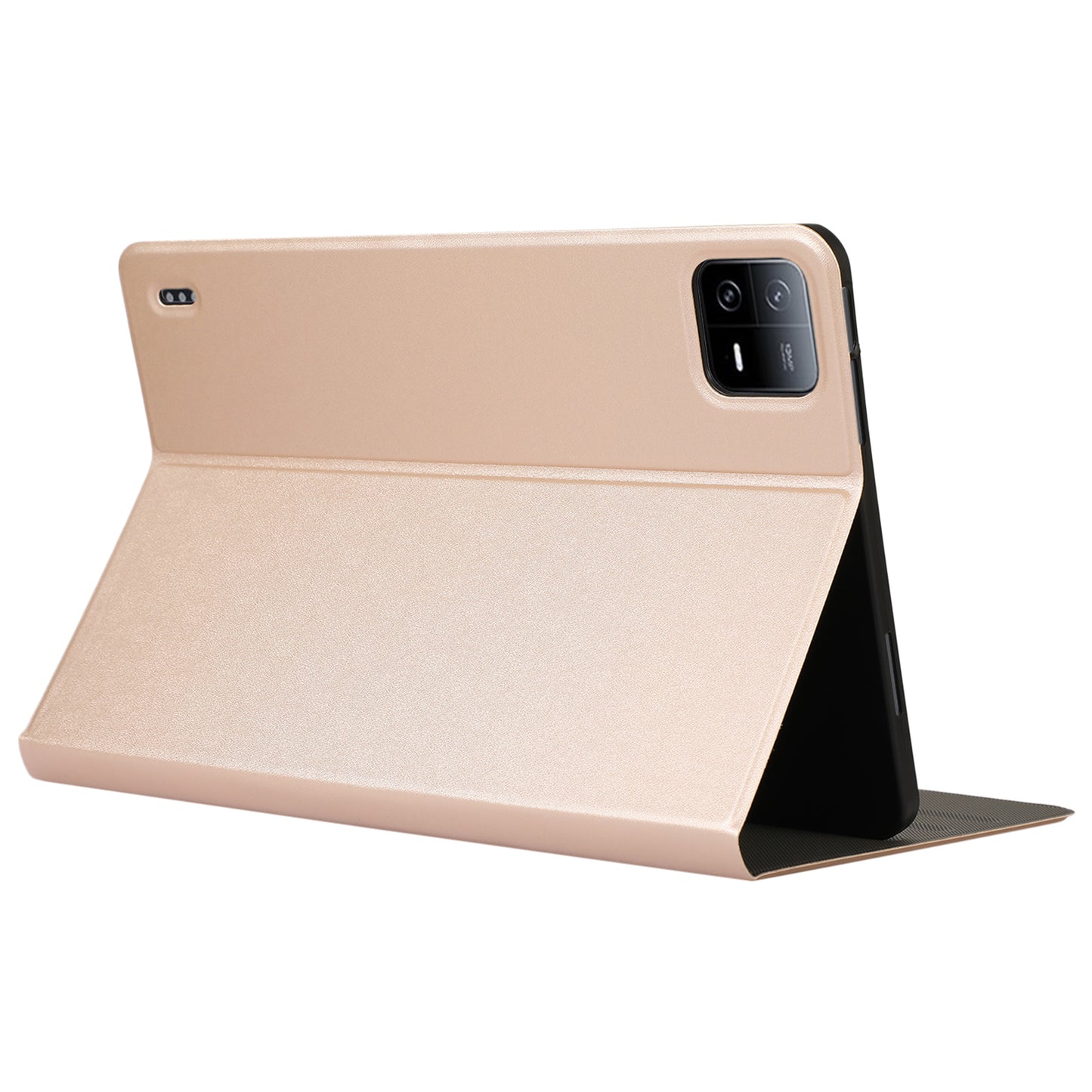 For Xiaomi Pad 6S Pro 12.4 Tablet Case Anti-Drop PU Leather Flip Cover - Gold