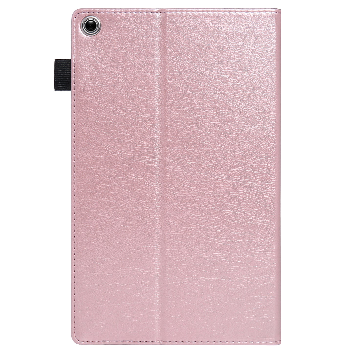 For Amazon Fire HD 10 (2015) / (2019) / (2017) Case Card Slots Shockproof Tablet Leather Flip Cover - Rose Gold