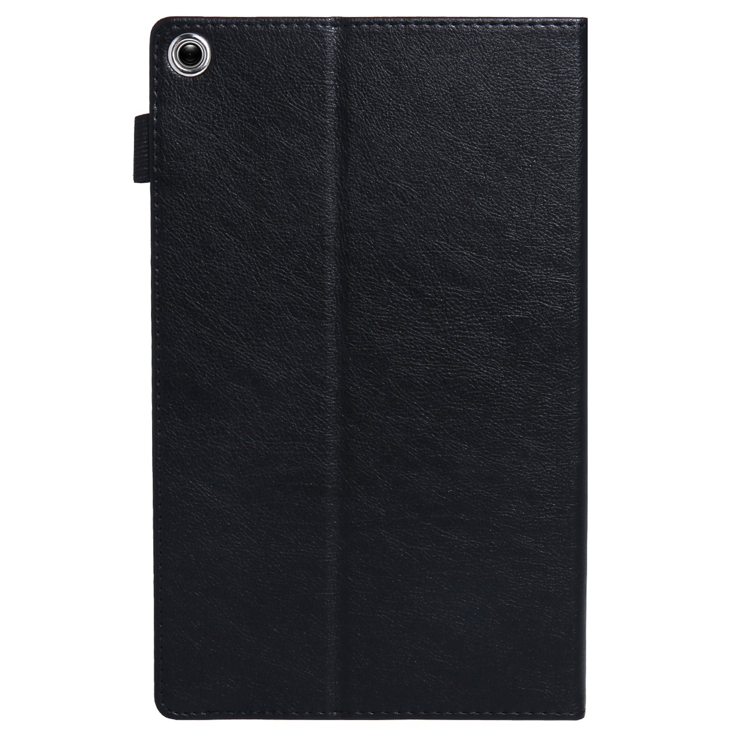 For Amazon Fire HD 10 (2015) / (2019) / (2017) Case Card Slots Shockproof Tablet Leather Flip Cover - Black