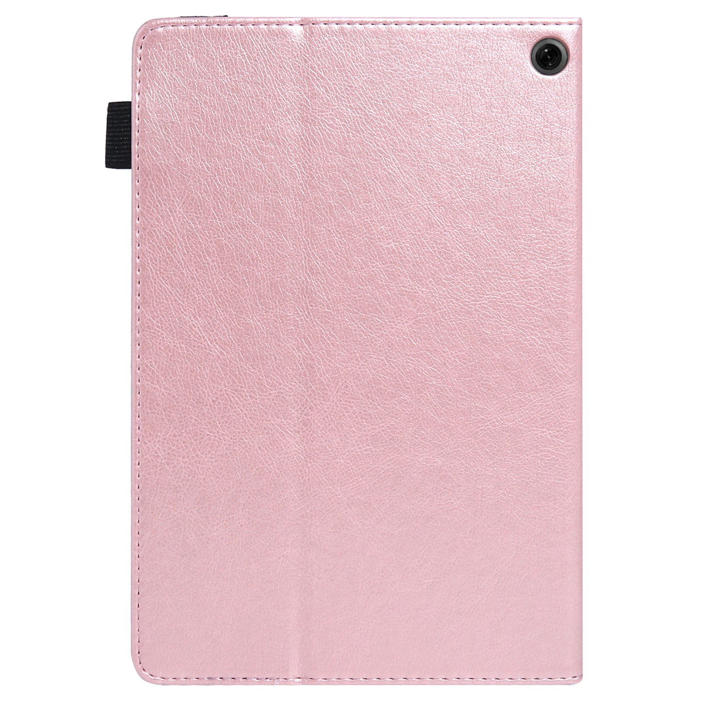 For Amazon Fire HD 10 (2021) / HD 10 (2023) Tablet Case PU Leather+TPU Card Slots Cover - Rose Gold