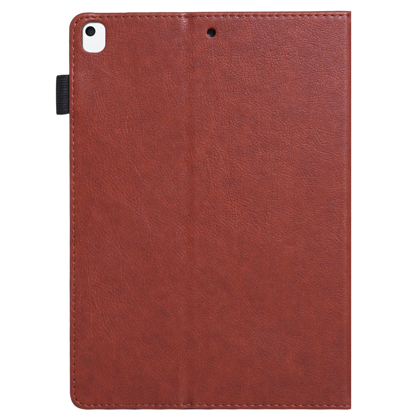 For iPad Air (2013) / Air 2 / iPad 9.7-inch (2017) / (2018) Tablet Case Leather Card Holders Flip Stand Cover - Brown