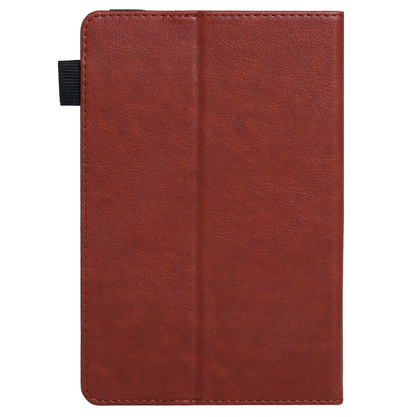 10-inch Tablet Case Card Slots PU Leather Flip Cover with Folding Stand - Brown