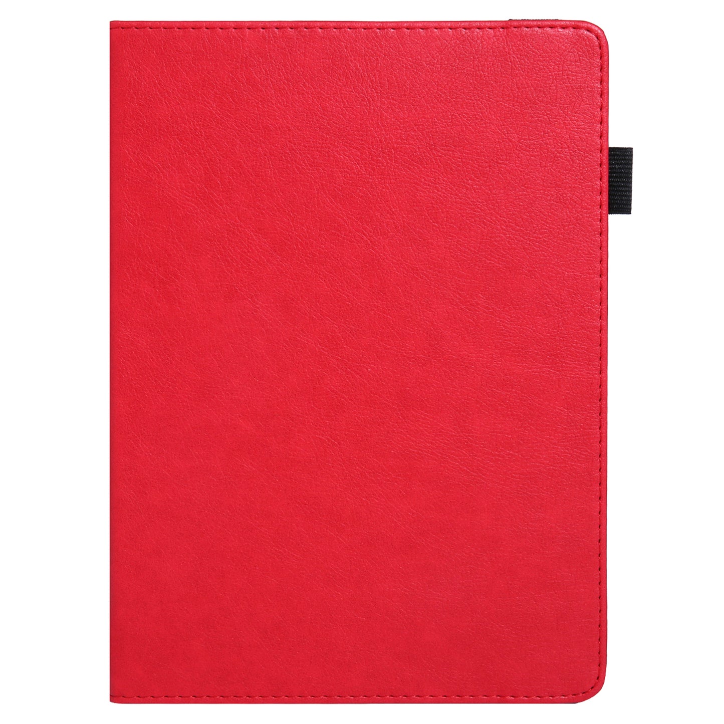 For 8-Inch Tablet Case Anti-Scratch Tablet Leather Flip Cover with Card Slots - Red