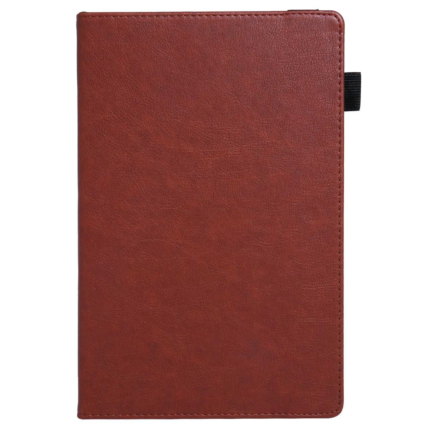 For Samsung Galaxy Tab A9 X110 Tablet Case Card Slots Protective Leather Flip Cover - Brown