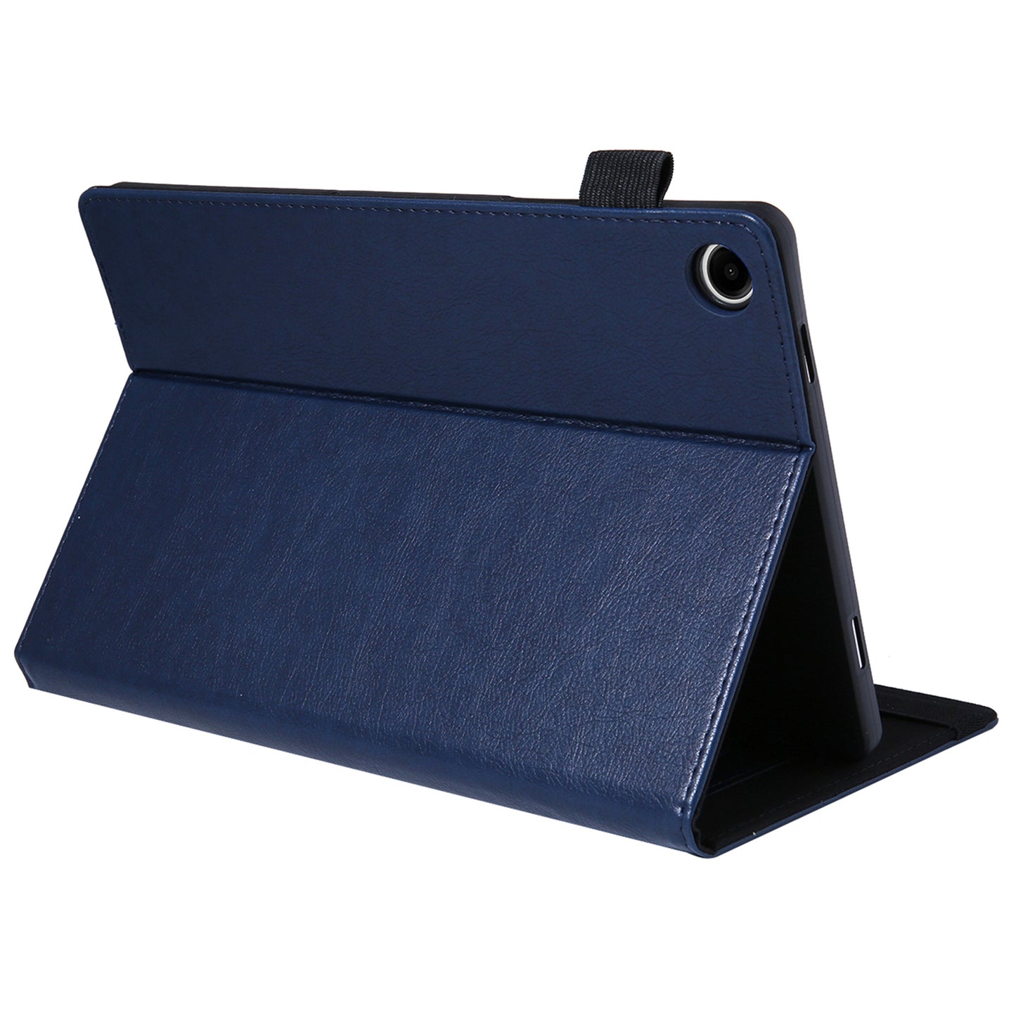 For Samsung Galaxy Tab A9 X110 Tablet Case Card Slots Protective Leather Flip Cover - Sapphire