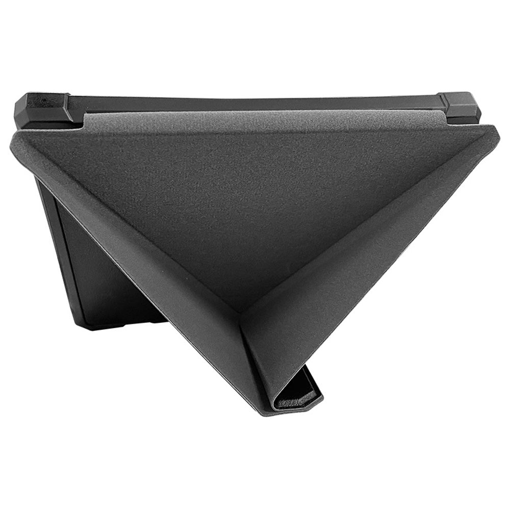 For Kobo Libra 2 N418 E-Reader Case Pattern Printing Origami Stand TPU+PU Leather Tablet Cover - News Paper