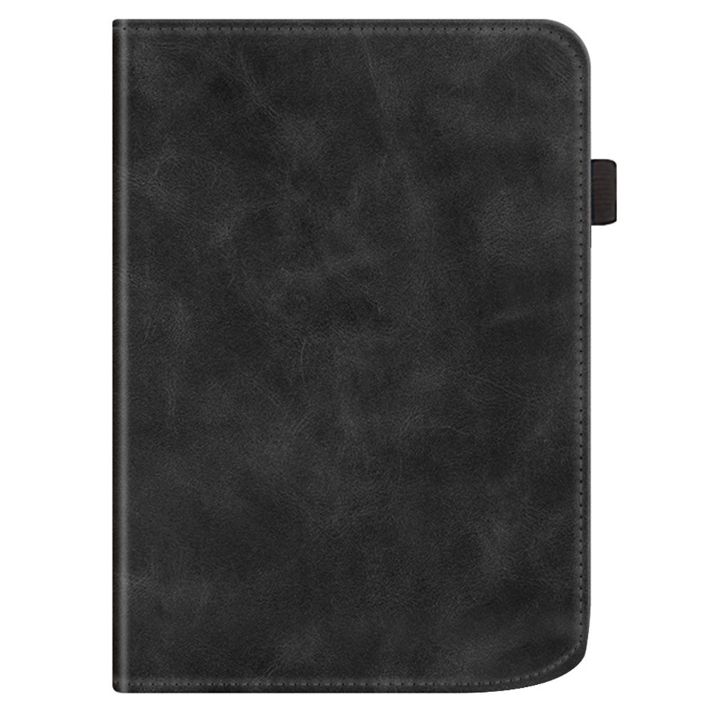 For PocketBook Verse PB629 E-Reader Case Kickstand PU Leather Tablet Cover with Auto Wake / Sleep - Black
