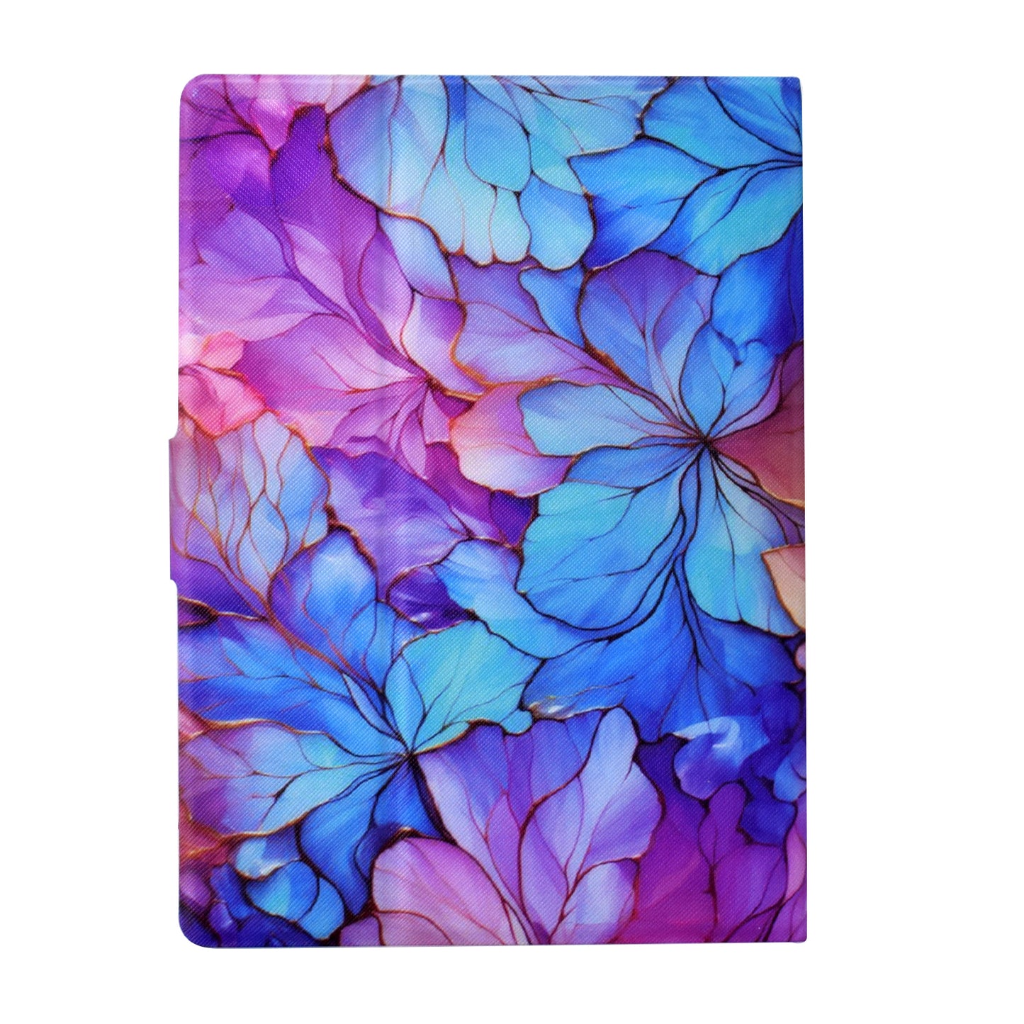 For Amazon Kindle Paperwhite (2021) Case Card Slot Pattern Printing Leather E-Reader Cover - Petal