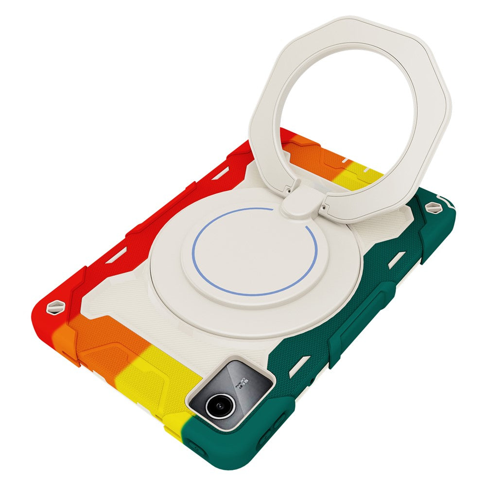 For Lenovo Tab M11 / Tab K11 Wholesale Tablet Case PC+Silicone Cover with Kickstand - Colorful Red