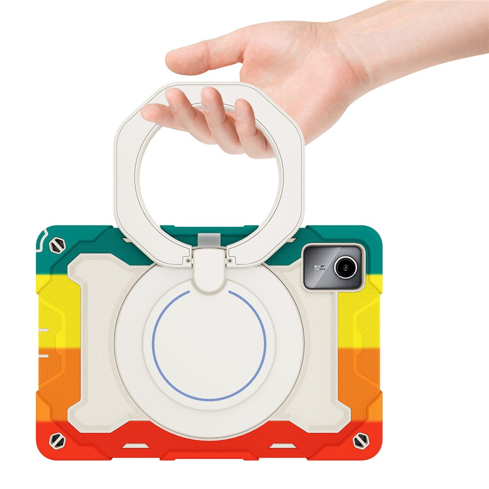 For Lenovo Tab M11 / Tab K11 Wholesale Tablet Case PC+Silicone Cover with Kickstand - Colorful Red