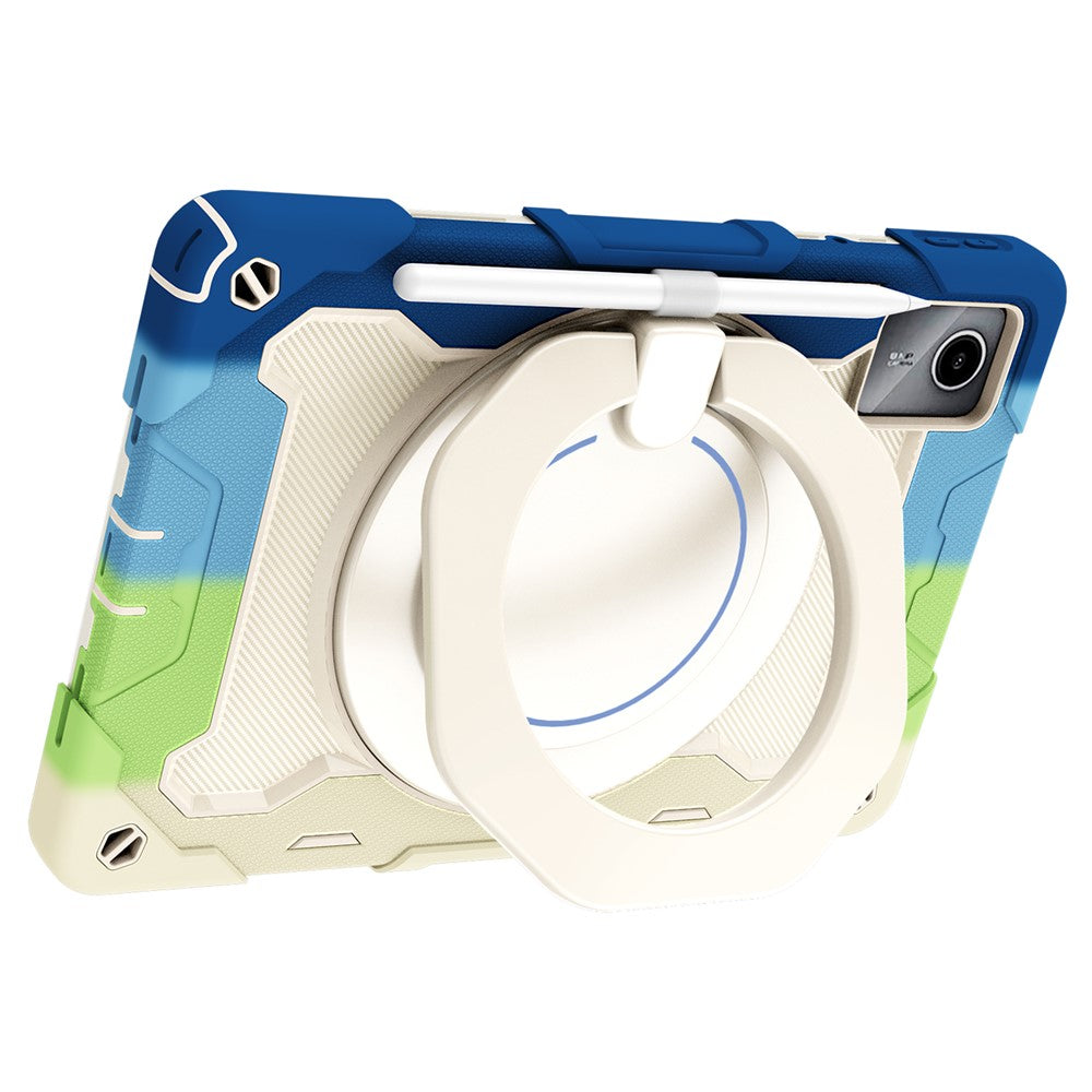 For Lenovo Tab M11 / Tab K11 Wholesale Tablet Case PC+Silicone Cover with Kickstand - Colorful Blue