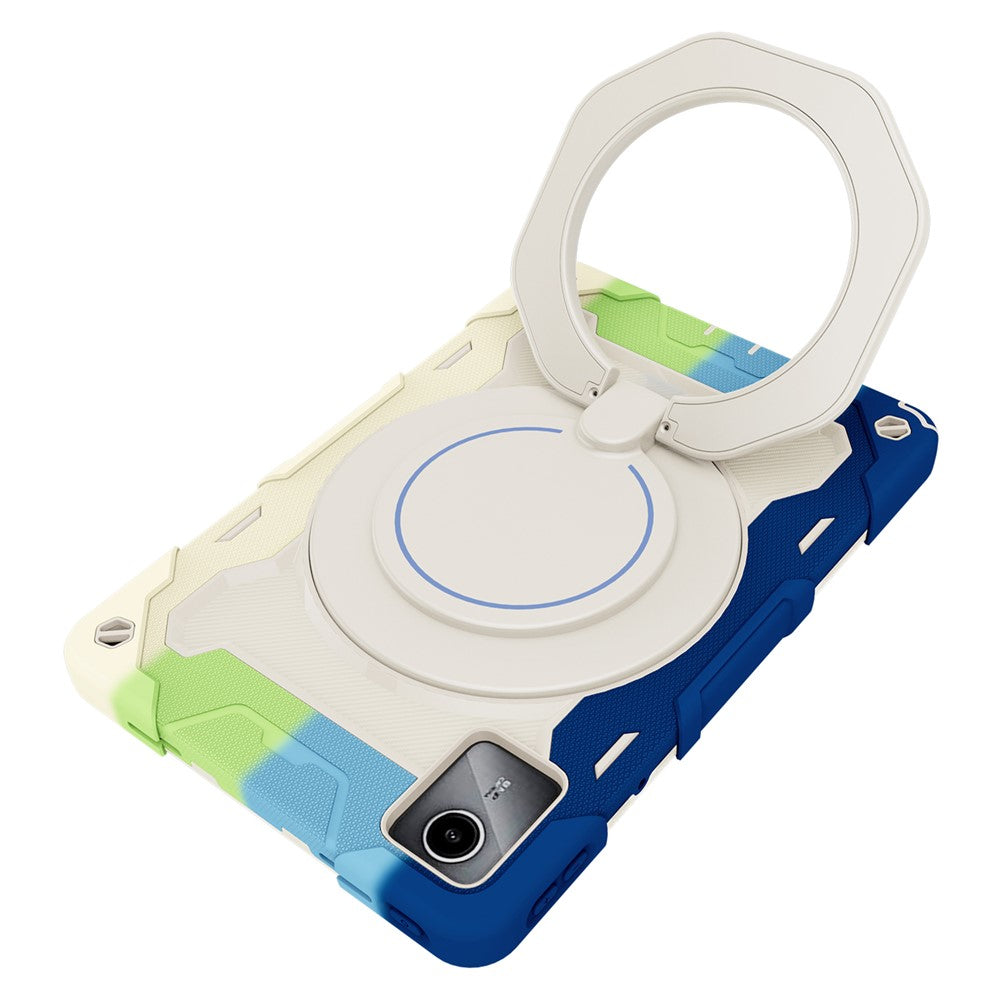 For Lenovo Tab M11 / Tab K11 Wholesale Tablet Case PC+Silicone Cover with Kickstand - Colorful Blue