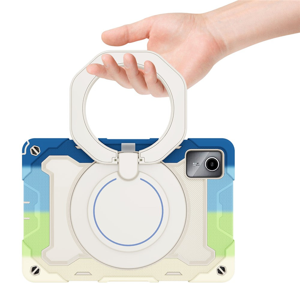 For Lenovo Tab M11 / Tab K11 Wholesale Tablet Case PC+Silicone Cover with Kickstand - Colorful Blue