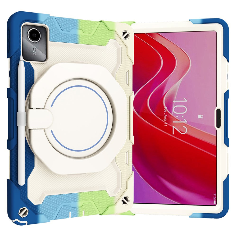 For Lenovo Tab M11 / Tab K11 Wholesale Tablet Case PC+Silicone Cover with Kickstand - Colorful Blue