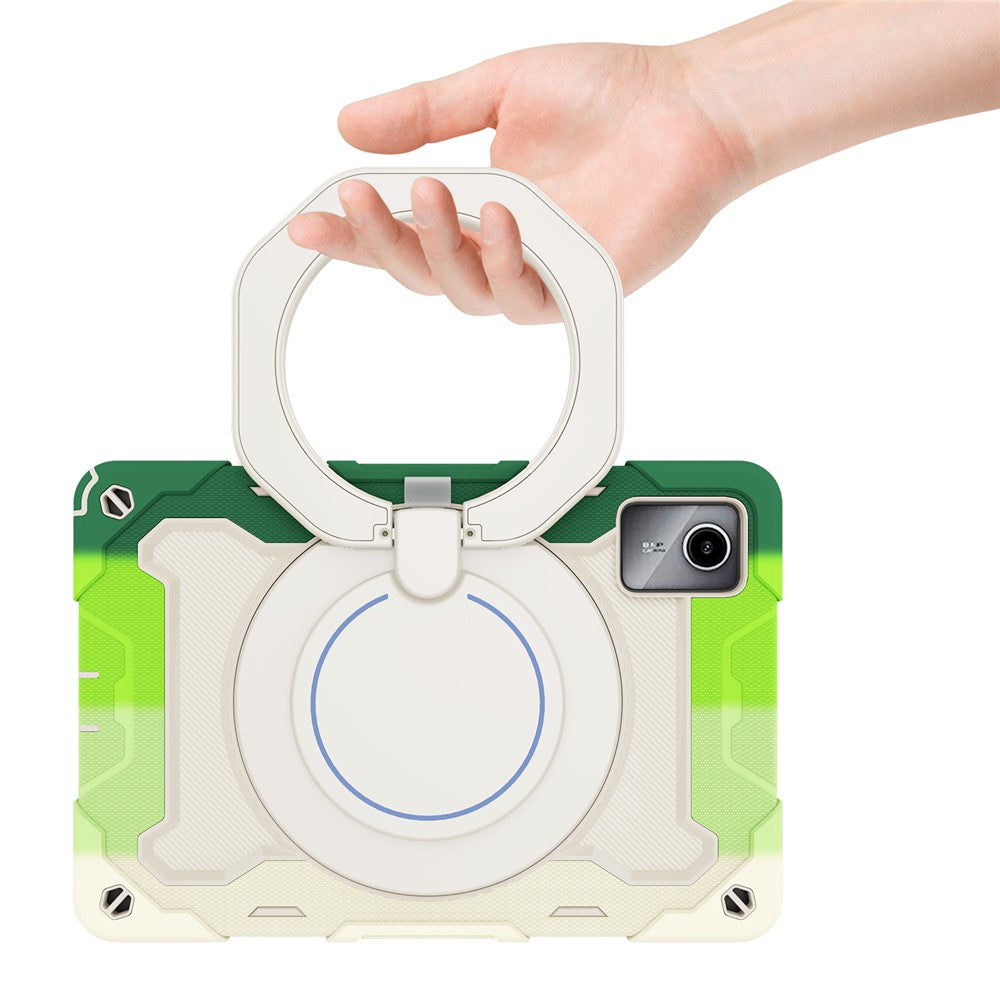 For Lenovo Tab M11 / Tab K11 Wholesale Tablet Case PC+Silicone Cover with Kickstand - Colorful Green