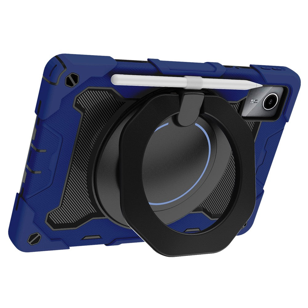 For Lenovo Tab M11 / Tab K11 Wholesale Tablet Case PC+Silicone Cover with Kickstand - Navy Blue