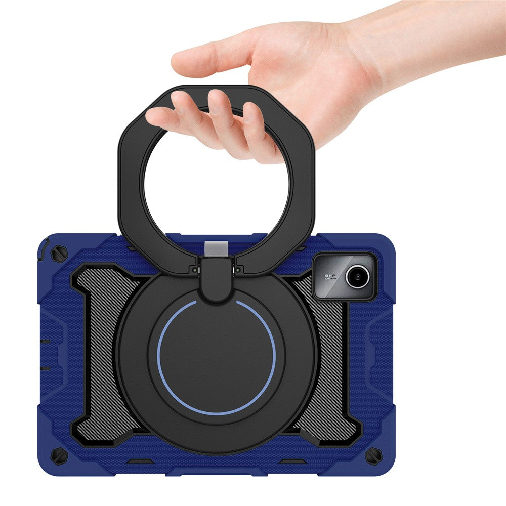 For Lenovo Tab M11 / Tab K11 Wholesale Tablet Case PC+Silicone Cover with Kickstand - Navy Blue