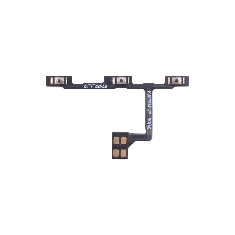 For Realme 12 Pro 5G Power On / Off and Volume Flex Cable (Without Logo)