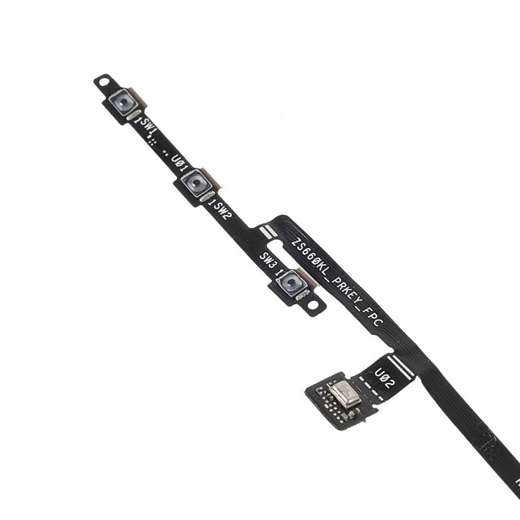 OEM Disassembly Power On/Off and Volume Buttons Flex Cable Repair Part for Asus ROG Phone II ZS660KL